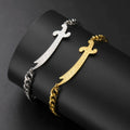 Pulsera con espada Ali Zulfiqar árabe oro