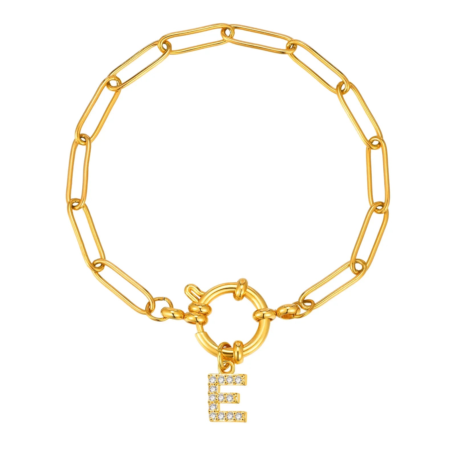 Pulsera personalizada con la inicial e