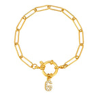 Pulsera personalizada con la inicial g