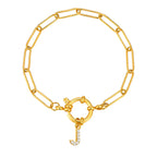 Pulsera personalizada con la inicial j