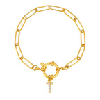 Pulsera personalizada con la inicial t