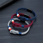 Pulsera con nudo de cuerda