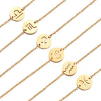 Pulsera con Colgante del Signo del Zodiaco Astrológico
