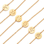 Pulsera con Colgante del Signo del Zodiaco Astrológico