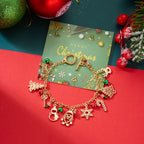 Pulsera con Colgantes de Navidad