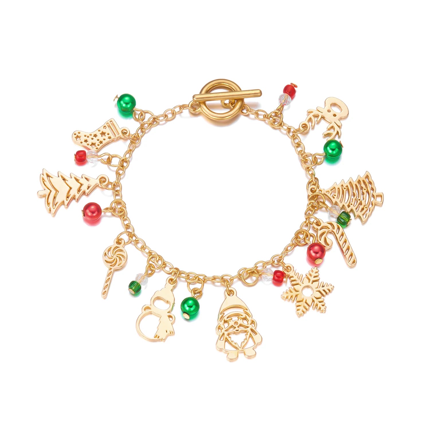 Pulsera con Colgantes de Navidad