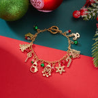 Pulsera con Colgantes de Navidad