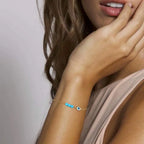 Pulsera con Perlas contra el Mal de Ojo