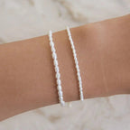 Pulsera con cuentas ovaladas
