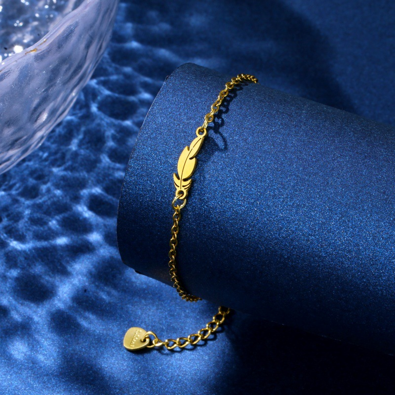 Pulsera con Pluma Mujer 