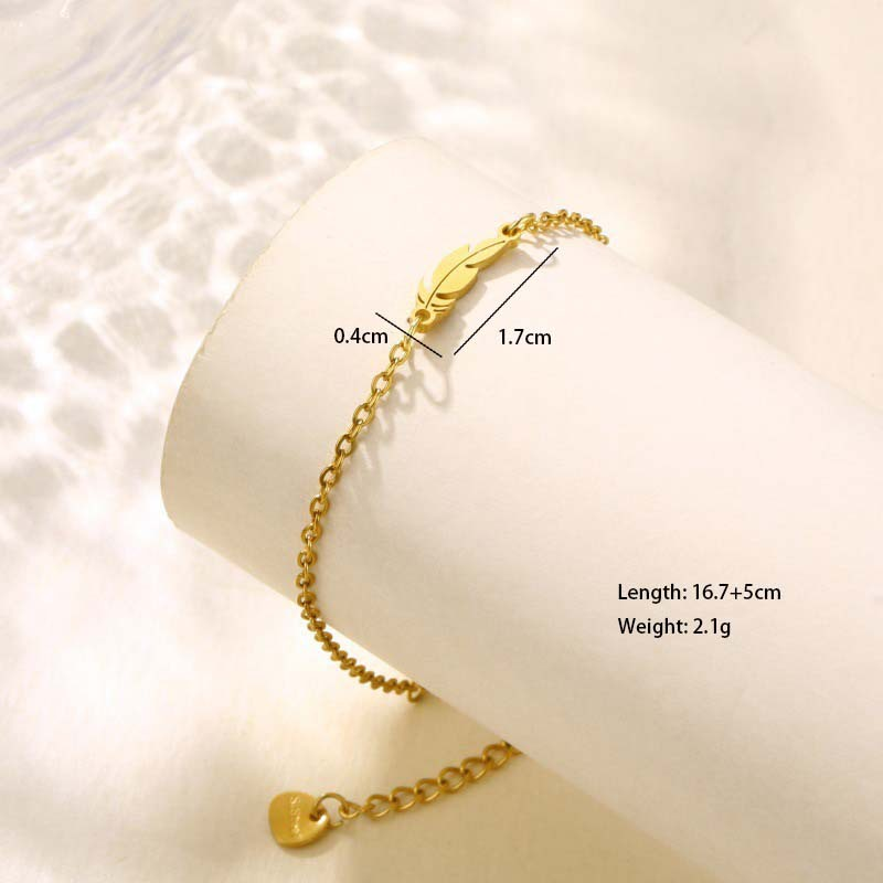 Pulsera con Pluma Mujer 