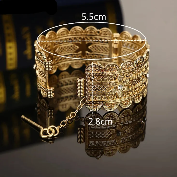 Pulsera con cristales árabe musulmán boda