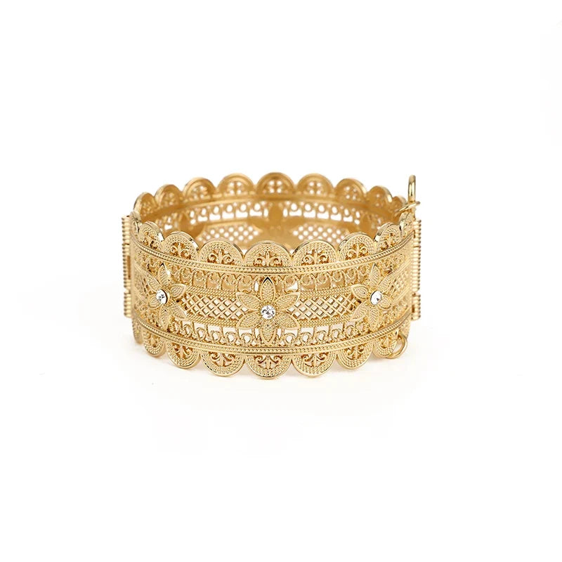 Pulsera con strass de diseño inspirado en la cultura árabe 