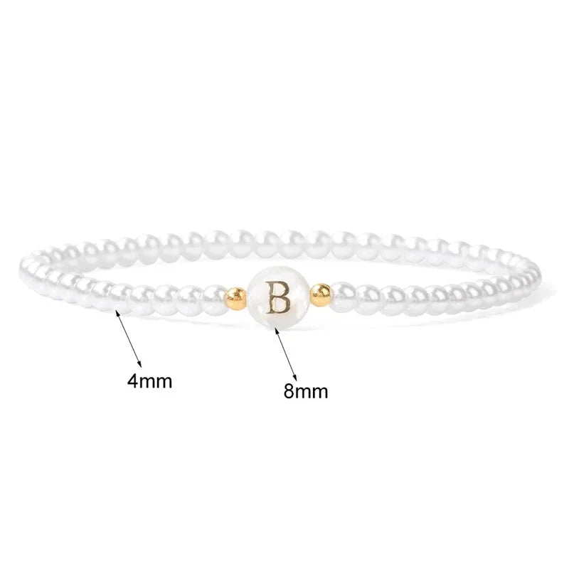 Pulsera blanca inicial