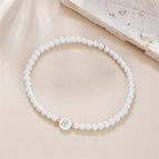 Pulsera blanca inicial h