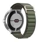 Pulsera de hebilla Alpine Smartwatch Google Pixel Watch 1 & 2 verde