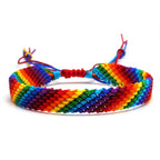 Pulsera brasileña multicolor impermeable hecha a mano
