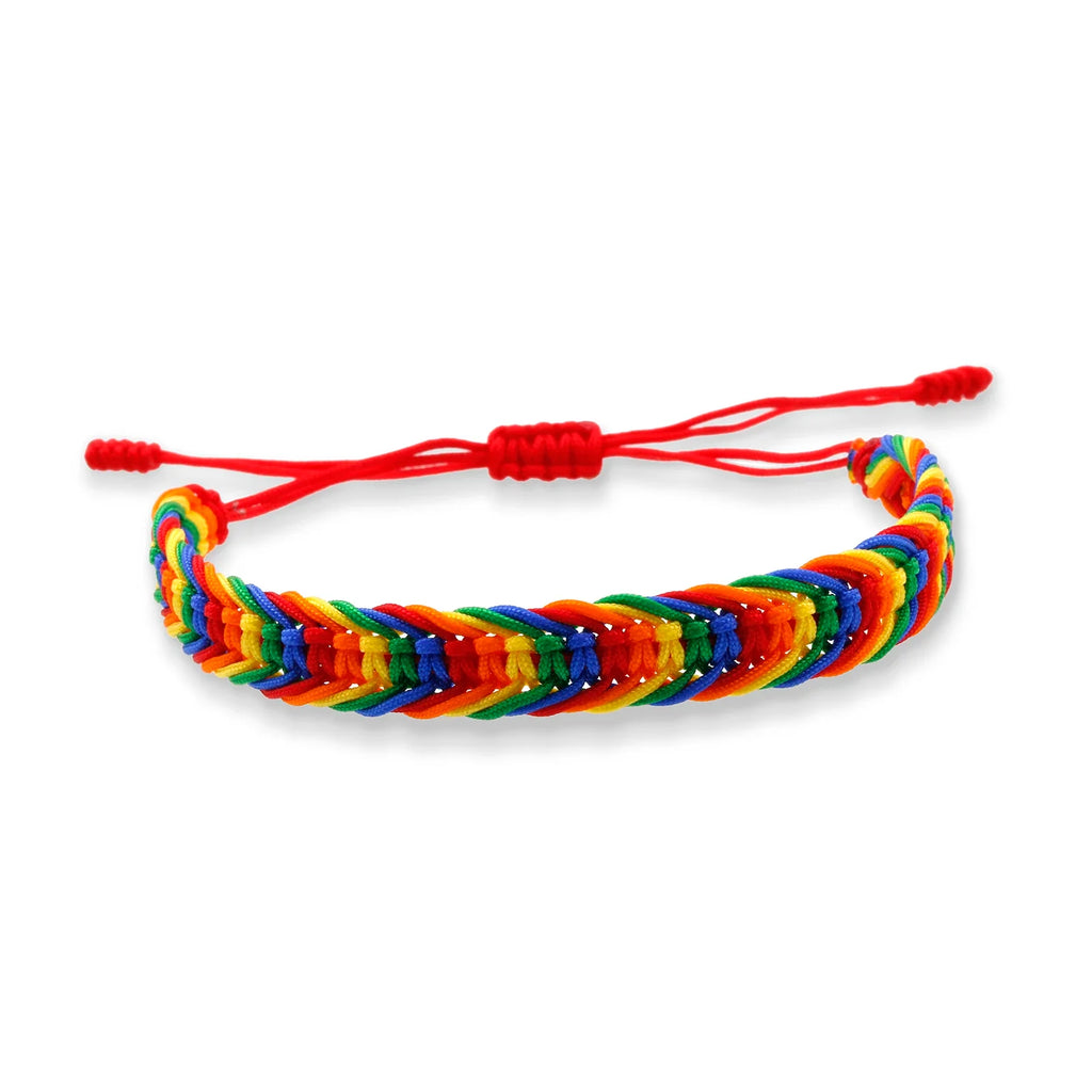 Pulsera brasileña multicolor para mujer azul