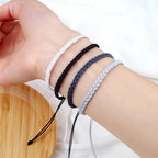 Pulsera brasileña fina y ajustable