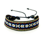 Pulsera brasileña unisex estilo vacaciones negra