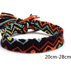 Pulsera brasileña multicolor con motivos impermeable