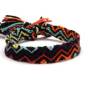Pulsera brasileña multicolor con motivos impermeable