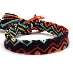 Pulsera brasileña multicolor con motivos impermeable
