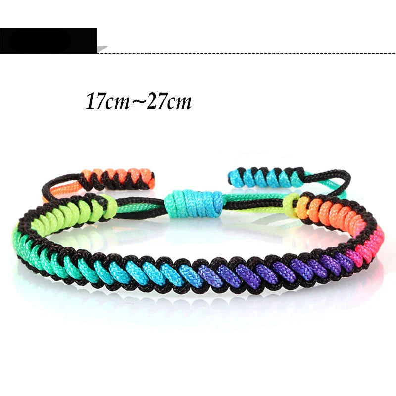 Pulsera brasileña multicolor para mujer
