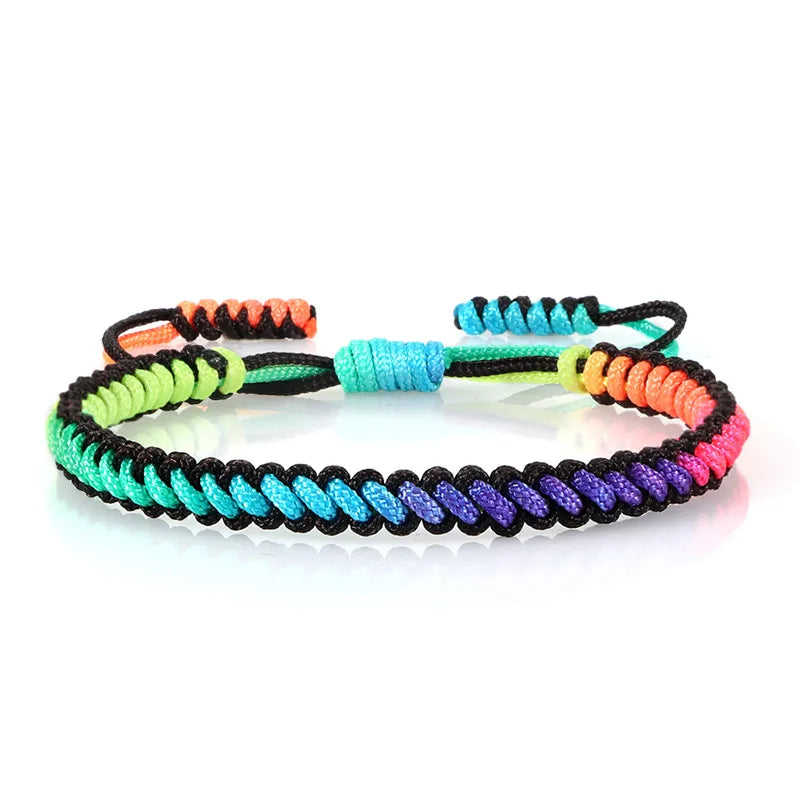 Pulsera brasileña multicolor para mujer multicolor