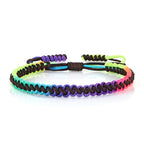 Pulsera brasileña multicolor para mujer negra