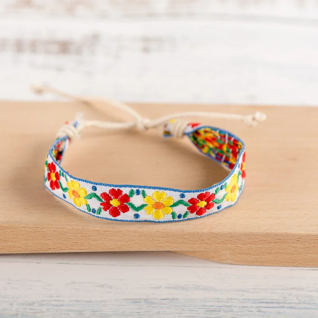 Pulsera Brasileña Estilo Verano amarilla