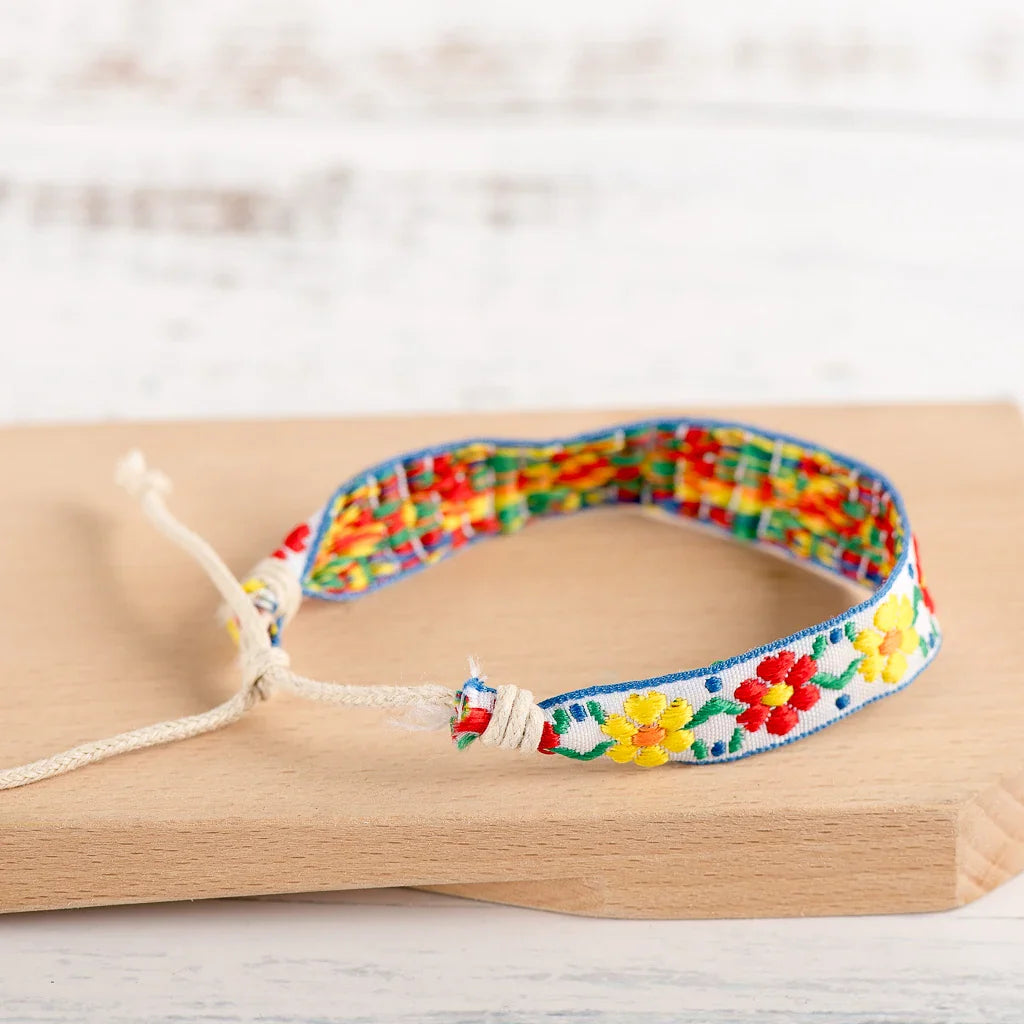 Pulsera Brasileña Estilo Verano amarilla