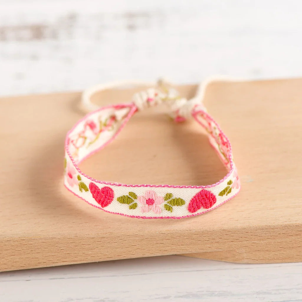 Pulsera Brasileña Estilo Verano rosa