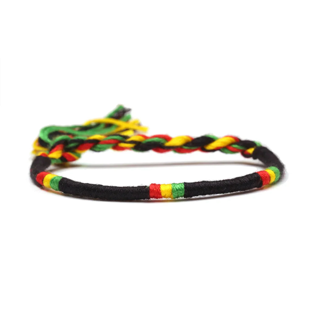 Pulsera brasileña estilo hippie bohemio negra