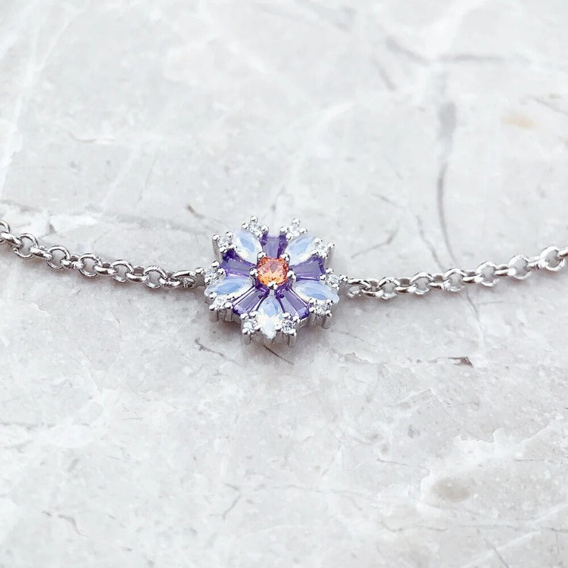 Pulsera Brillo Floral - Exception®