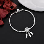 Pulsera Atrapasueños Mujer Plata 