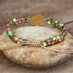 Pulsera Sensor de Sueños Piedras Naturales