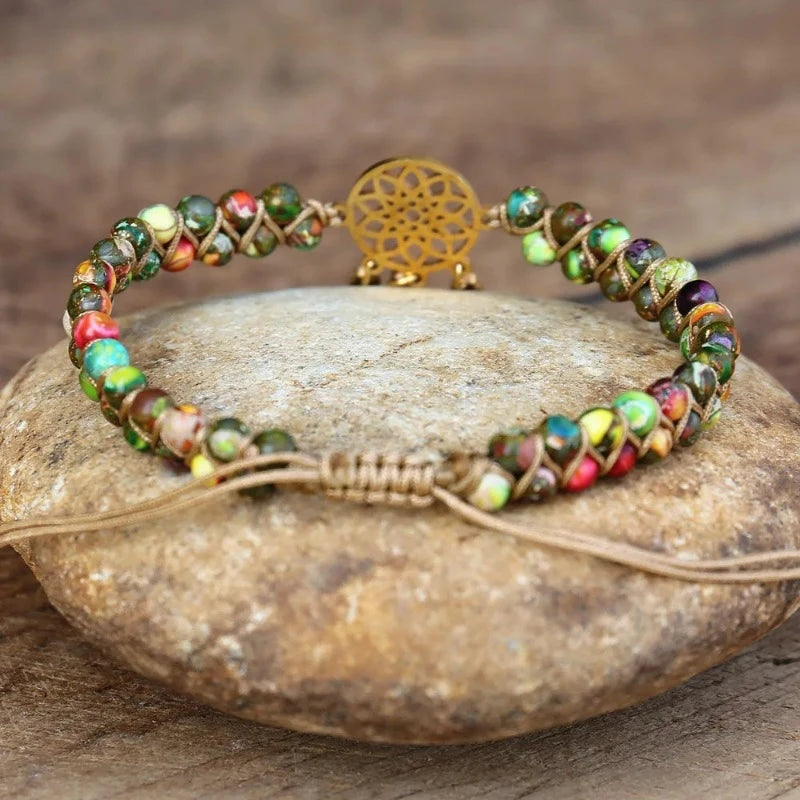 Pulsera Sensor de Sueños Piedras Naturales