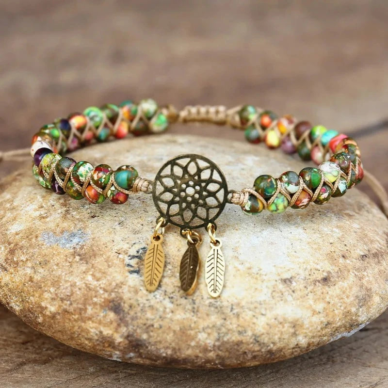 Pulsera Sensor de Sueños Piedras Naturales