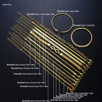 Pulsera Corazón Infinito Plata y Oro (Juego de 3 Pulseras)
