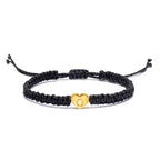 Pulsera Corazón Inicial Oro 