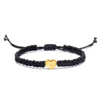 Pulsera Corazón Inicial Oro 
