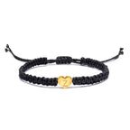 Pulsera Corazón Inicial Oro 