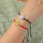 Pulsera Colorida Cubo de Metatrón negro