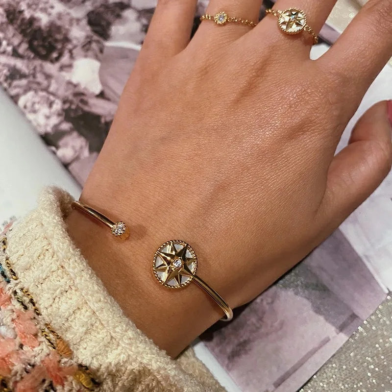 Pulsera Brújula Rosa de los Vientos