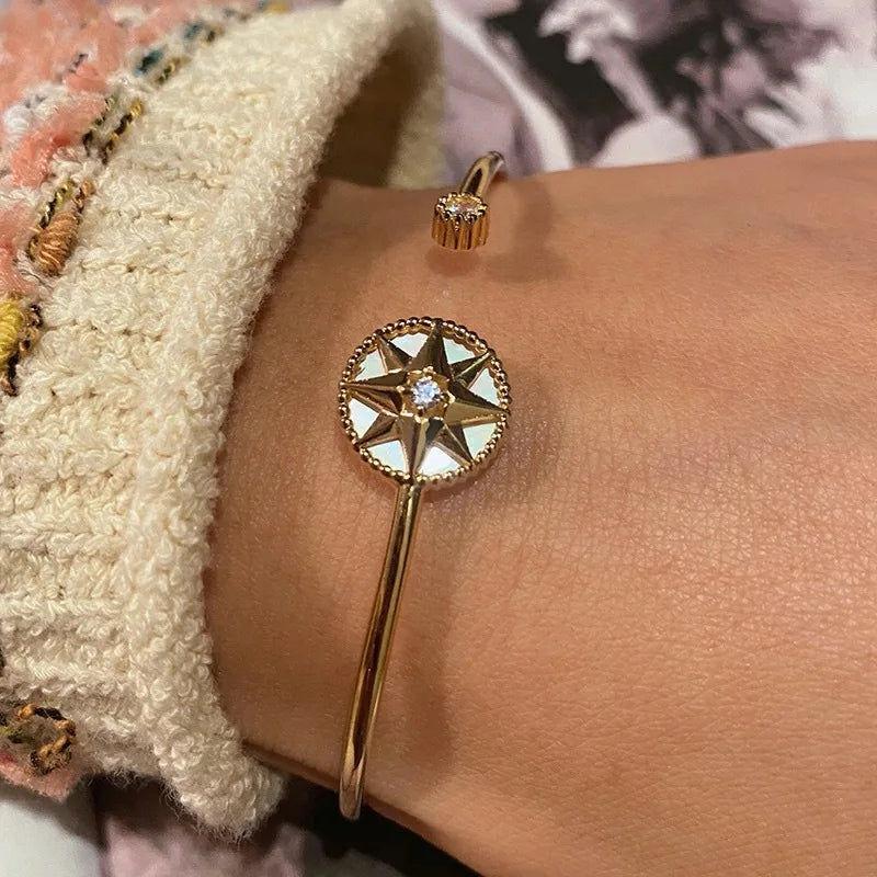 Pulsera Brújula Rosa de los Vientos