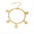Pulsera de Conchas para Mujer oro