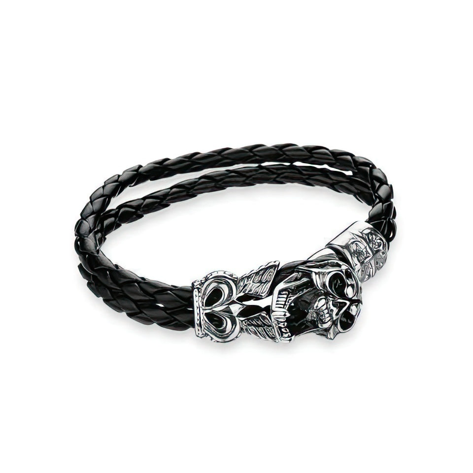 Pulsera Cordón Calavera