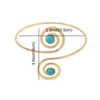 Brazalete de Brazo y Joya de Bíceps para Mujer - Adorno Elegante Cadena de Brazo