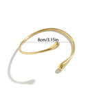 Brazalete de Brazo Mujer Gota de Agua - Adorno Cadena de Brazo y Joya de Bíceps oro